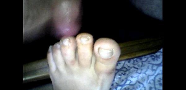  paja con los pies de mi mujer dormida 27